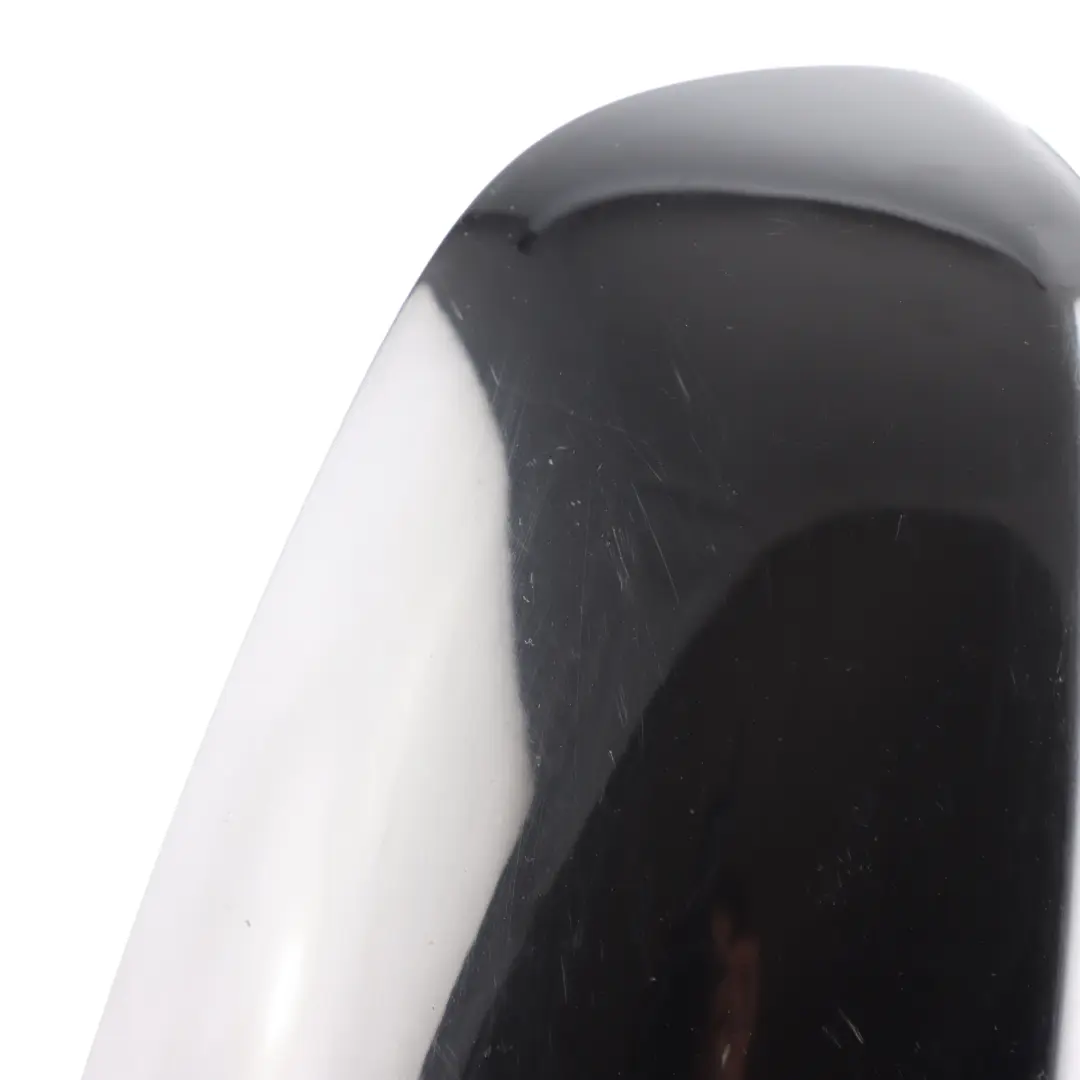 Audi A4 B7 Door Wing Mirror Outside Left N/S Brilliant Black Metallic - Y9B - SKU RHD-8H2858531E-BBL - Part number 8H2858531E