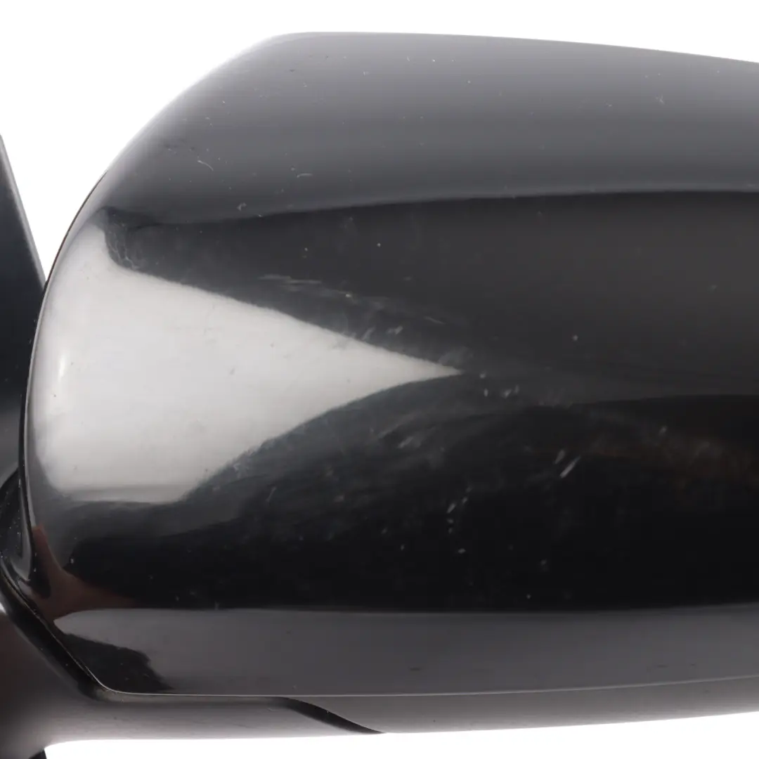 Door Wing Mirror Outside Left N/S Brilliant Black Metallic - Y9B to Audi A4 B7 with Part number 8H2858531E Audi A4 B7 Door Wing Mirror Outside Left N/S Brilliant Black Metallic - Y9B - SKU RHD-8H2858531E-BBL - Part number 8H2858531E