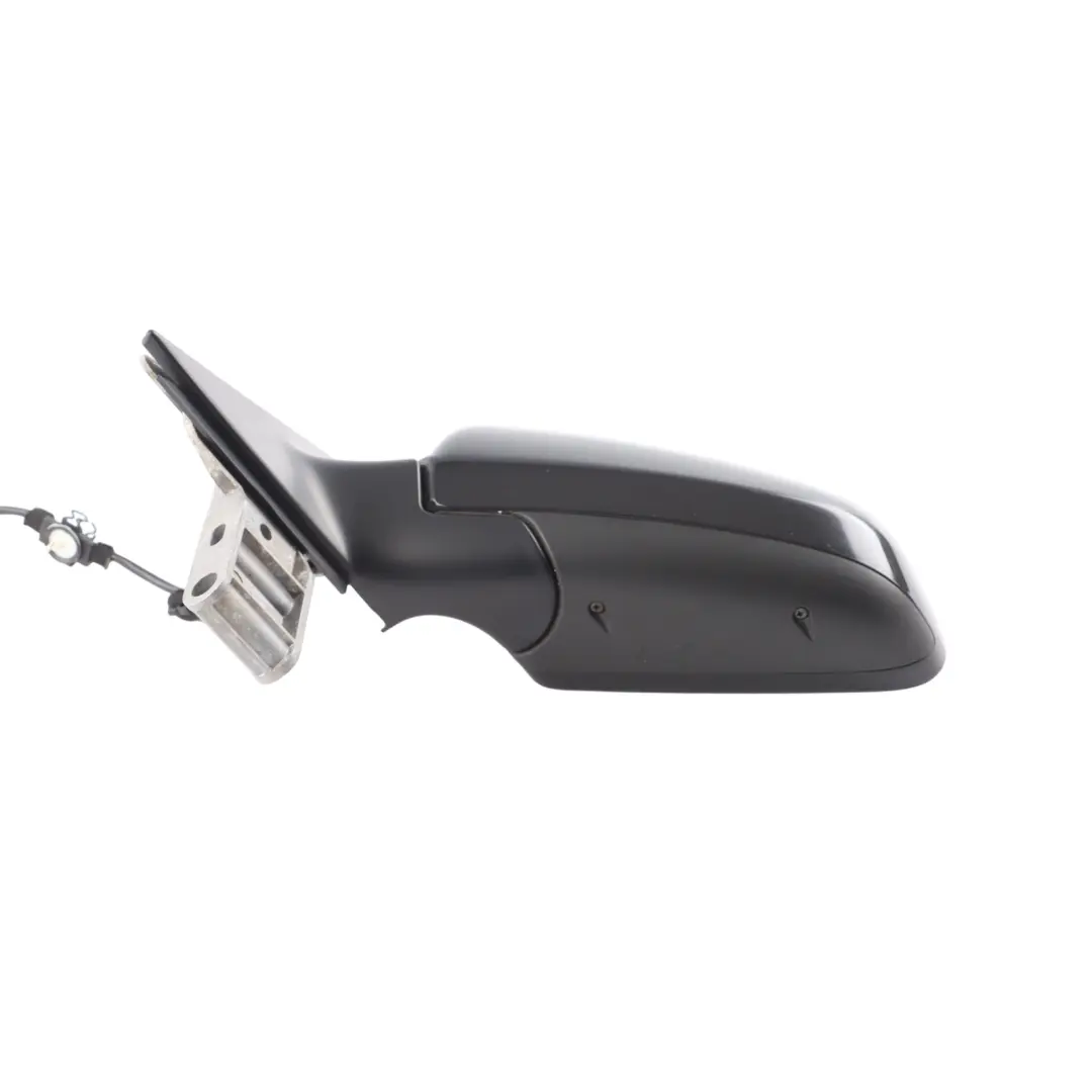 Audi A4 B7 Door Wing Mirror Outside Left N/S Brilliant Black Metallic - Y9B - SKU RHD-8H2858531E-BBL - Part number 8H2858531E