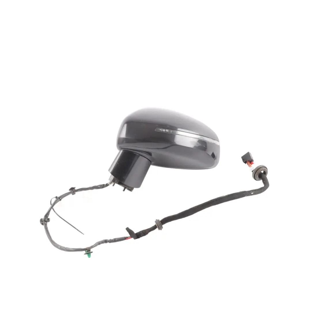 Audi TT Mk2 8J Door Wing Mirror Left N/S Phantom Black - Z9Y - SKU RHD-8J0857501A-PHB - Part number 8J0857501A