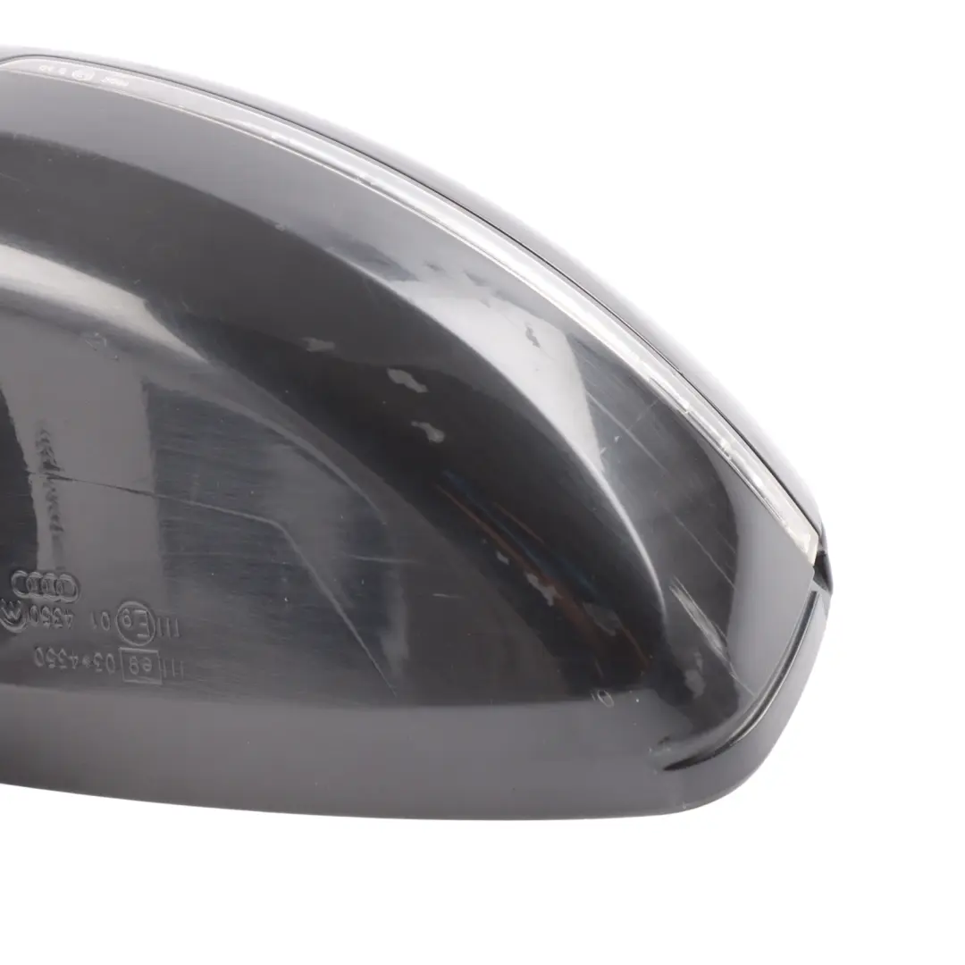 Audi TT Mk2 8J Door Wing Mirror Left N/S Phantom Black - Z9Y - SKU RHD-8J0857501A-PHB - Part number 8J0857501A
