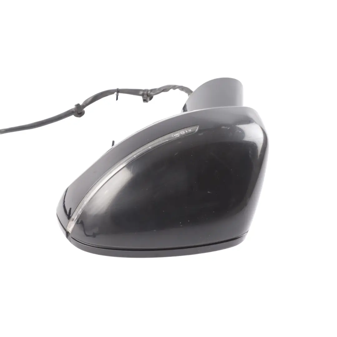 Audi TT Mk2 8J Door Wing Mirror Left N/S Phantom Black - Z9Y - SKU RHD-8J0857501A-PHB - Part number 8J0857501A