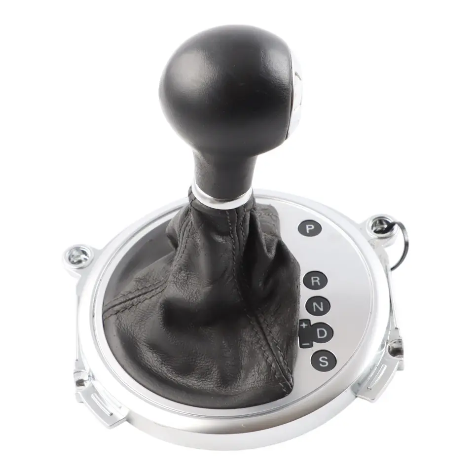 Audi TT 8J Gear Shifter Stick Selector Knob Automatic Leather Black 8J2713139C