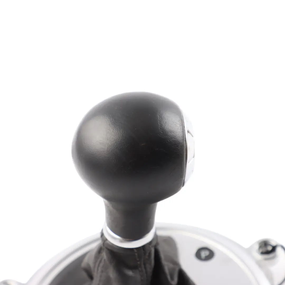 Audi TT 8J Gear Shifter Stick Selector Knob Automatic Leather Black - SKU RHD-8J2713139C - Part number 8J2713139C