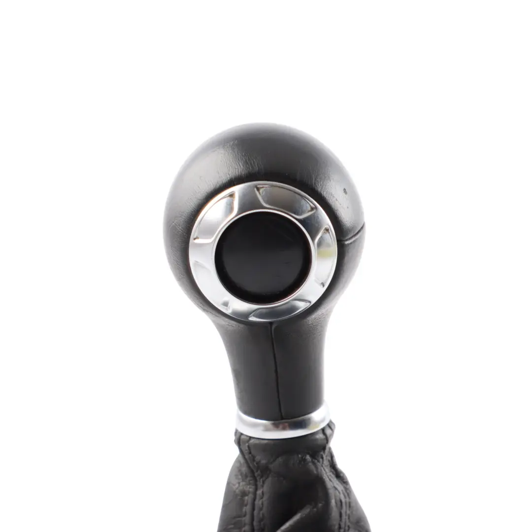 Audi TT 8J Gear Shifter Stick Selector Knob Automatic Leather Black - SKU RHD-8J2713139C - Part number 8J2713139C
