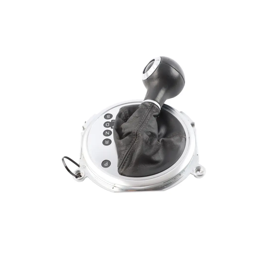 Audi TT 8J Gear Shifter Stick Selector Knob Automatic Leather Black - SKU RHD-8J2713139C - Part number 8J2713139C