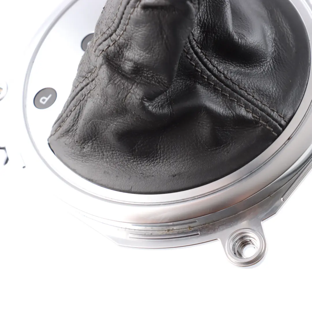 Audi TT 8J Gear Shifter Stick Selector Knob Automatic Leather Black - SKU RHD-8J2713139C - Part number 8J2713139C