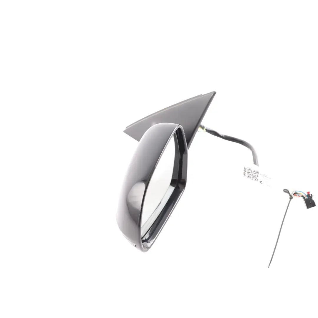 Door Mirror Wing Power Fold Left N/S Brilliant Black LZ9Y to Audi A4 B8 with Part number 8K2857409F Audi A4 B8 Door Mirror Wing Power Fold Left N/S Brilliant Black LZ9Y - SKU RHD-8K2857409F-BBL - Part number 8K2857409F