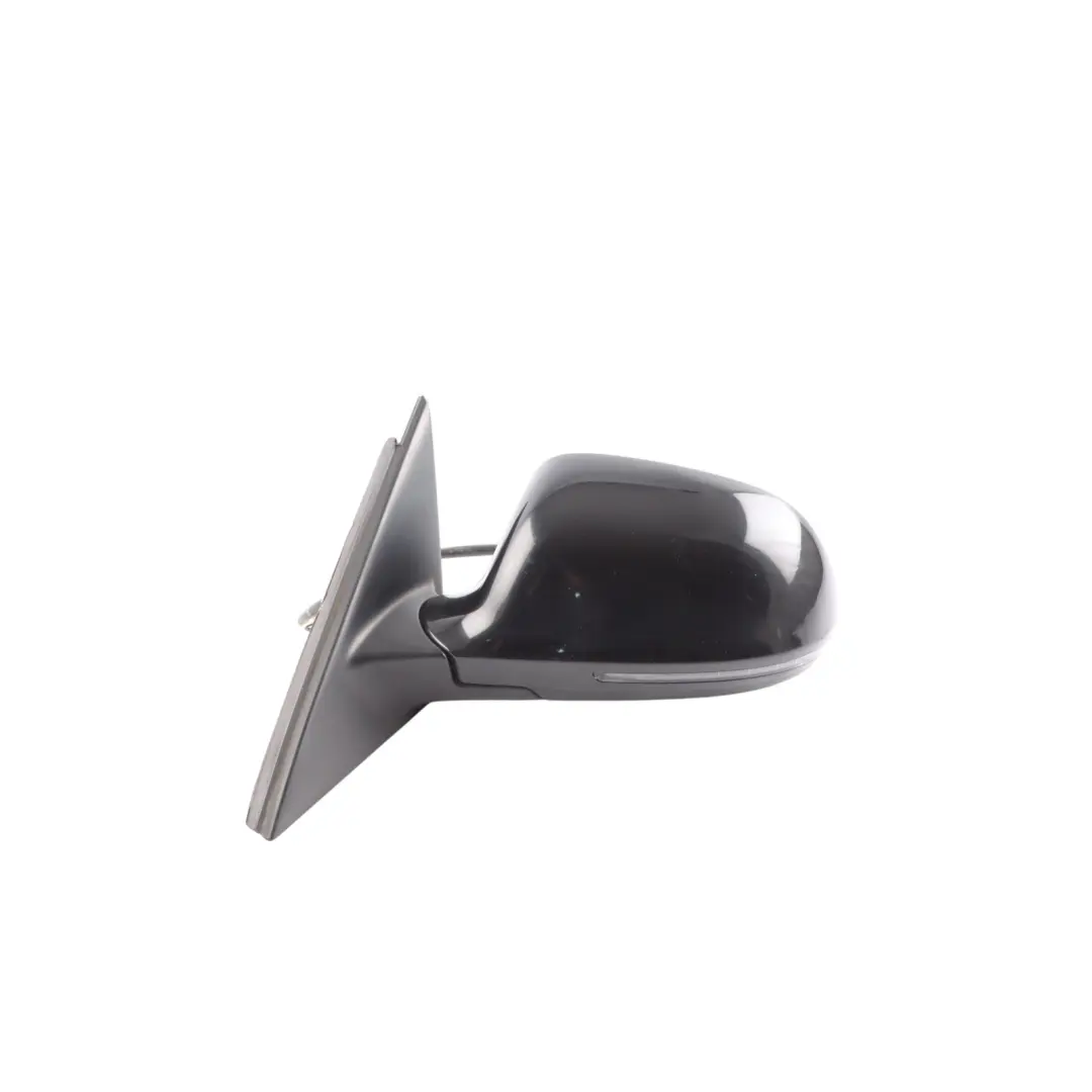 Audi A4 B8 Door Mirror Wing Power Fold Left N/S Brilliant Black LZ9Y - SKU RHD-8K2857409F-BBL - Part number 8K2857409F