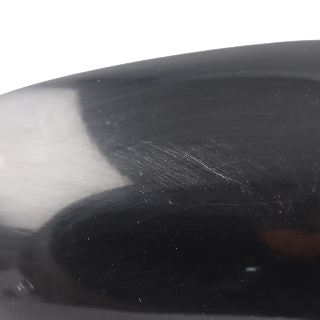Audi A4 B8 Door Mirror Wing Power Fold Right O/S Brilliant Black LZ9Y - SKU RHD-8K2857410F-BBL - Part number 8K2857410F