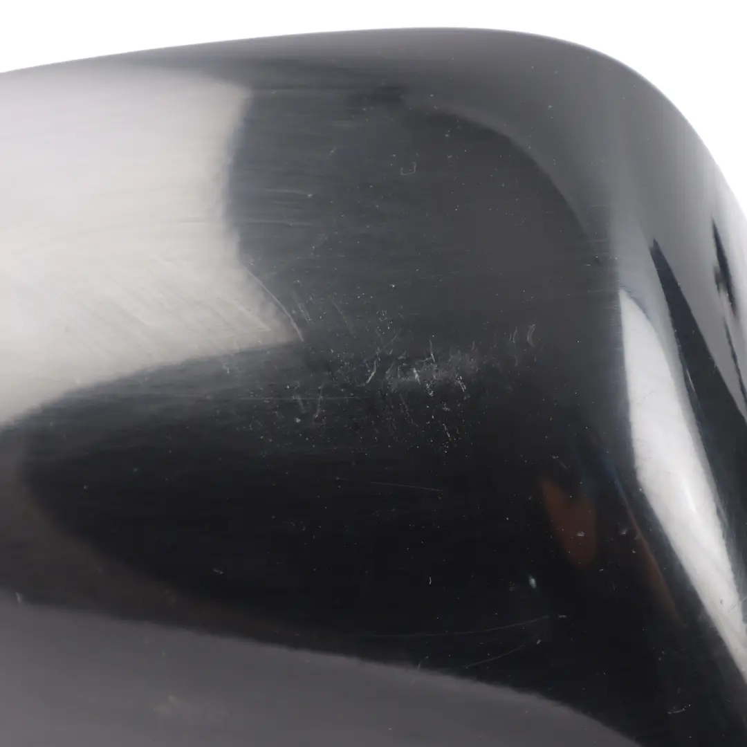 Audi A4 B8 Door Mirror Wing Power Fold Right O/S Brilliant Black LZ9Y - SKU RHD-8K2857410F-BBL - Part number 8K2857410F