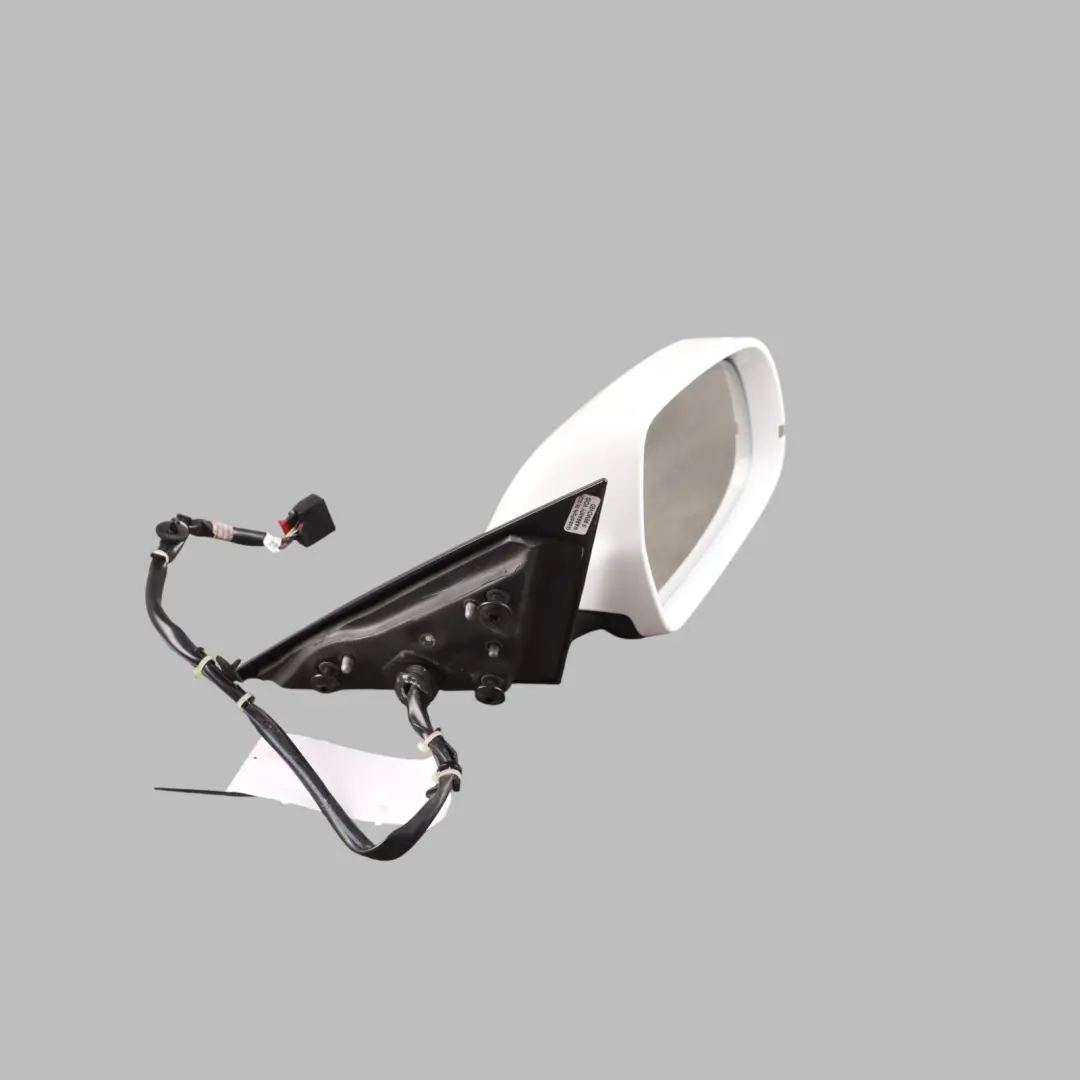 Audi A3 8P Wing Mirror Door Electric Right O/S Ibis White - Y9C 8P7858532E - SKU RHD-8P7858532BE-IWH - Part number 8P7858532BE