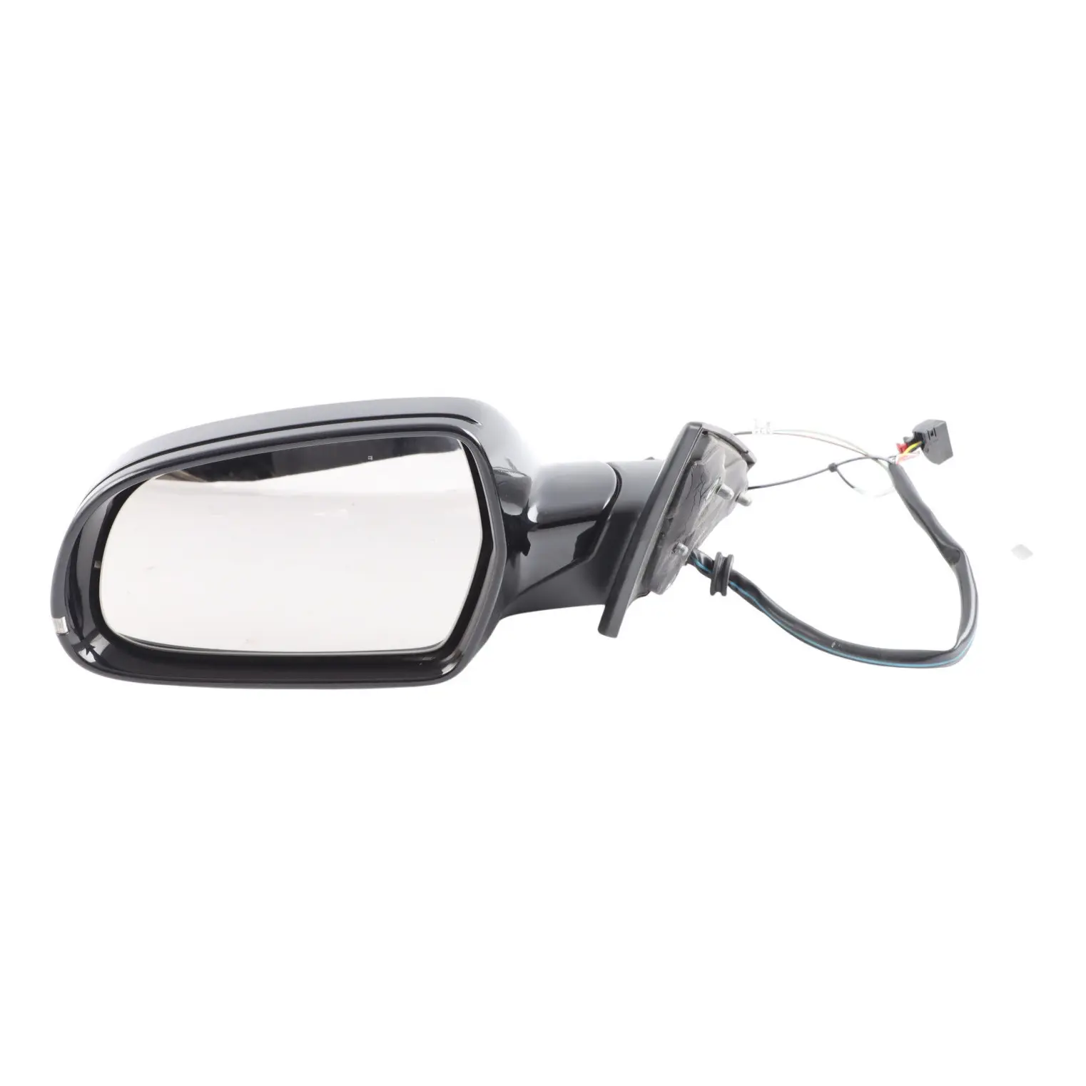 Audi A5 8T Front Mirror Wing Door Electric Left N/S Brilliant Black - Y9B