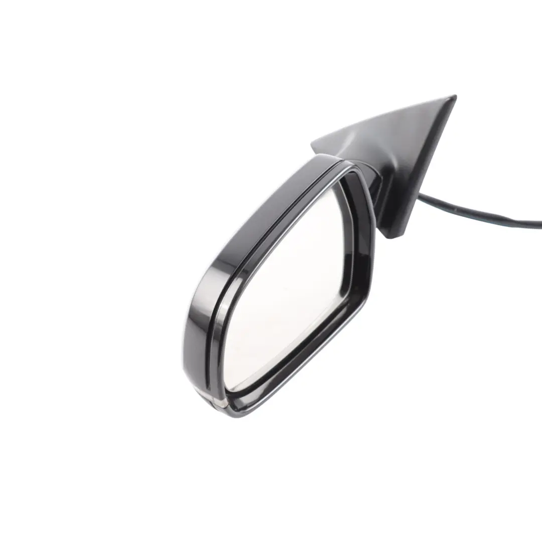 Audi A5 8T Front Mirror Wing Door Electric Left N/S Brilliant Black - Y9B - SKU RHD-8T2857409AF-BBL - Part number 8T2857409AF
