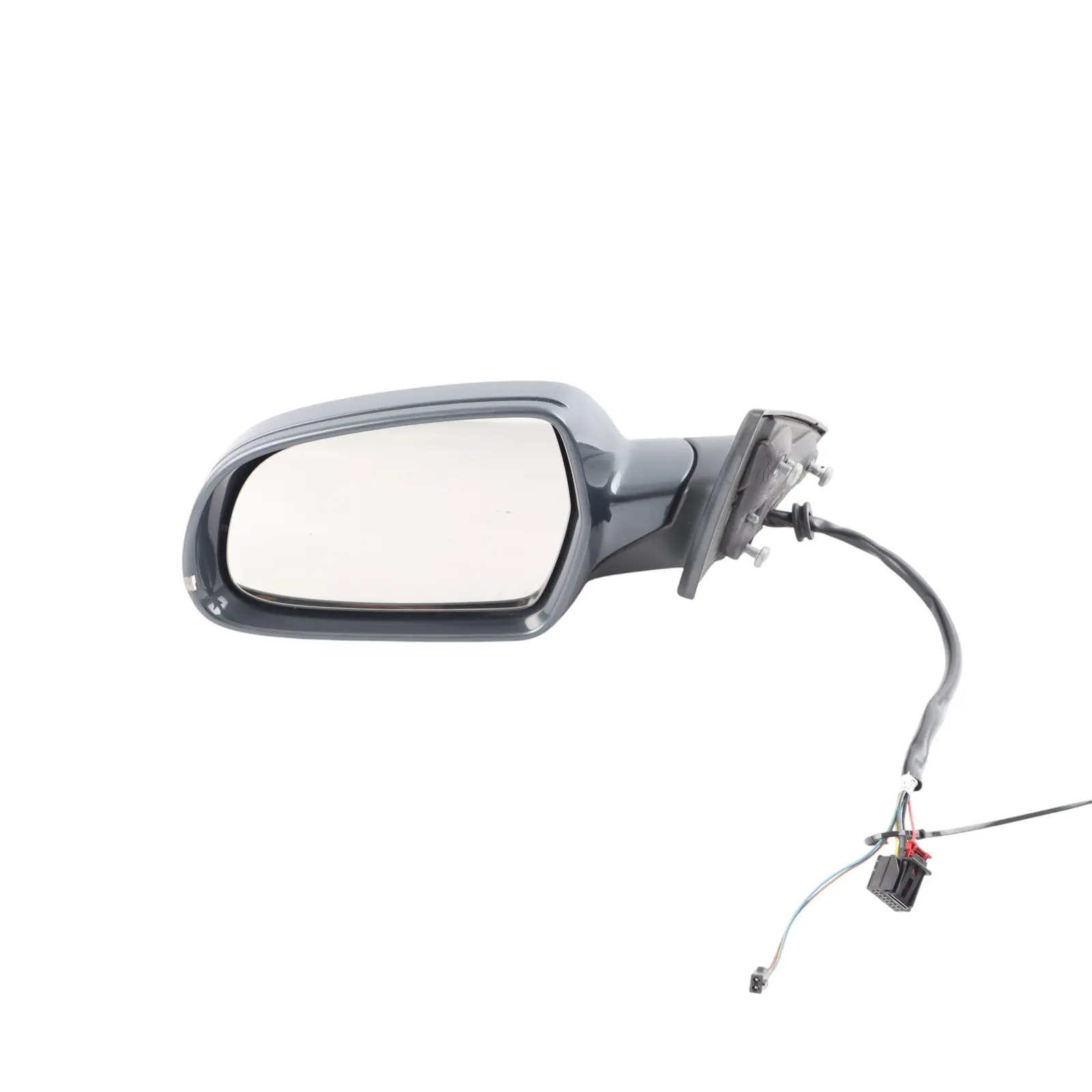 Audi A5 8T Front Mirror Wing Door Electric Left N/S Meteor Grey Pearl - Z7H