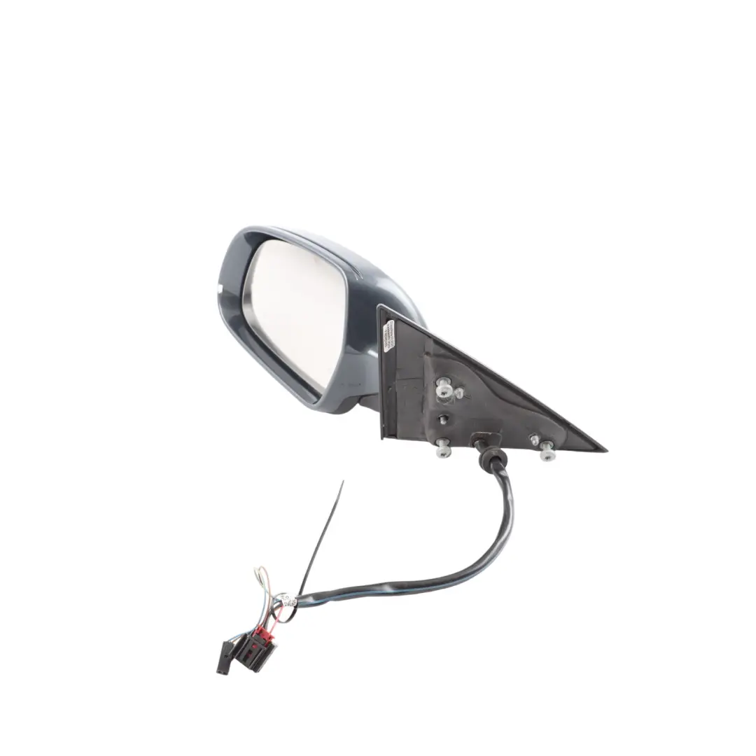 Audi A5 8T Front Mirror Wing Door Electric Left N/S Meteor Grey Pearl - Z7H - SKU RHD-8T2857409AF-MGR - Part number 8T2857409AF