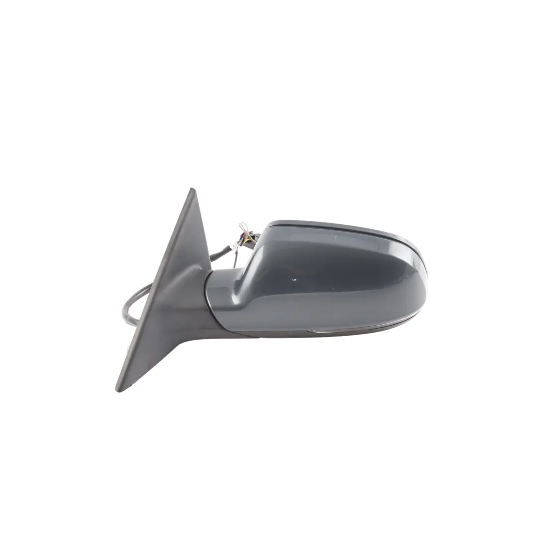 Audi A5 8T Front Mirror Wing Door Electric Left N/S Meteor Grey Pearl - Z7H - SKU RHD-8T2857409AF-MGR - Part number 8T2857409AF