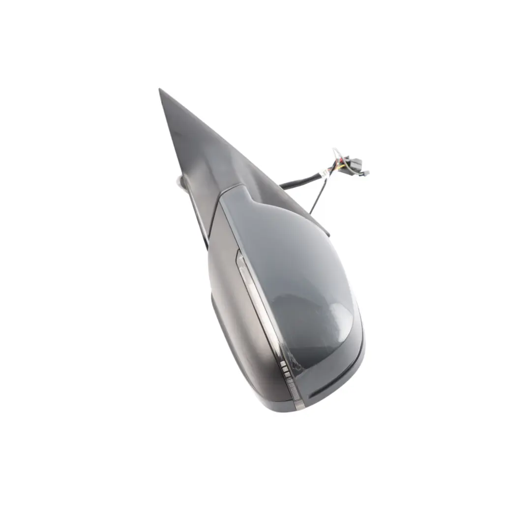 Audi A5 8T Front Mirror Wing Door Electric Left N/S Meteor Grey Pearl - Z7H - SKU RHD-8T2857409AF-MGR - Part number 8T2857409AF
