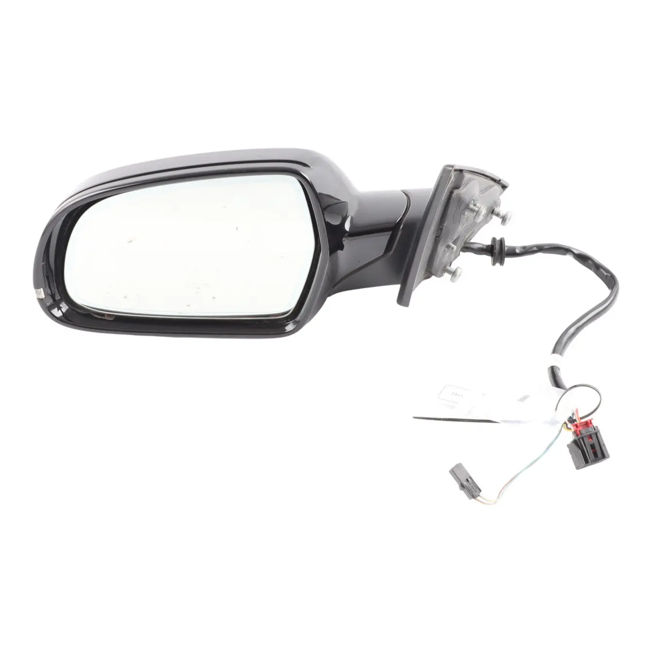 Audi A5 8T Wing Mirror View Electric Left N/S 8T2857409A Brilliant Black - Y9B
