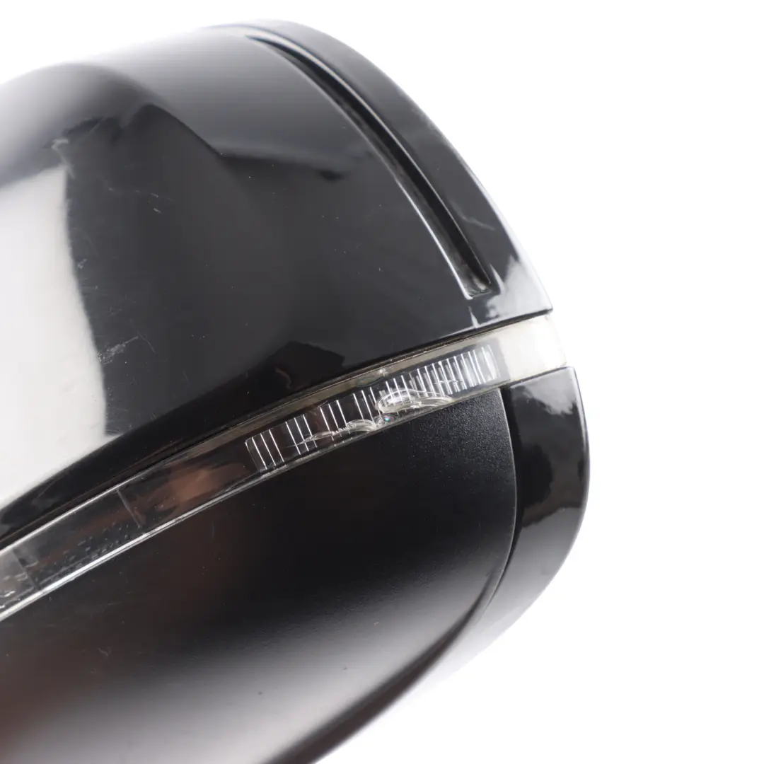 Audi A5 8T Wing Mirror View Electric Left N/S 8T2857409A Brilliant Black - Y9B - SKU RHD-8T2857409AJ-BBL - Part number 8T2857409AJ