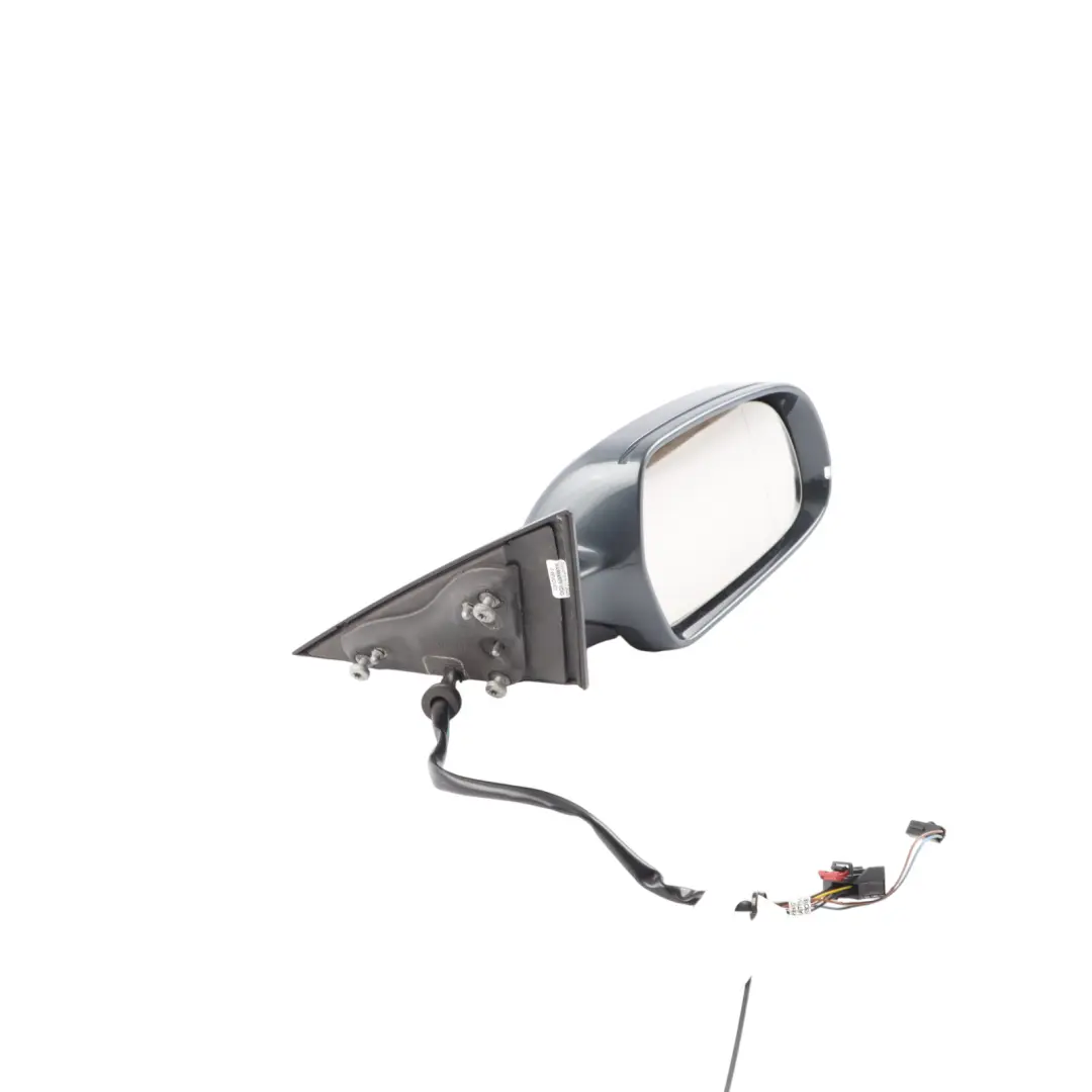 Audi A5 8T Front Mirror Wing Door Right O/S Meteor Grey Pearl Metallic - Z7H - SKU RHD-8T2857410AF-MGR - Part number 8T2857410AF