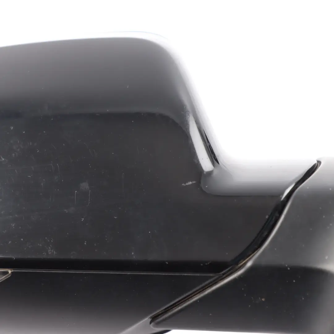Audi A5 8T Side Wing Mirror Electric Right O/S Brilliant Black Metallic - Y9B - SKU RHD-8T2857410AJ-BBL - Part number 8T2857410AJ