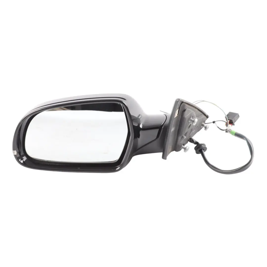 Wing Mirror Left Door N/S Outside Brilliant Black Metallic - Y9B to Audi A5 8T with Part number 8T8857409J Audi A5 8T Wing Mirror Left Door N/S Outside Brilliant Black Metallic - Y9B - SKU RHD-8T8857409J-BBL - Part number 8T8857409J