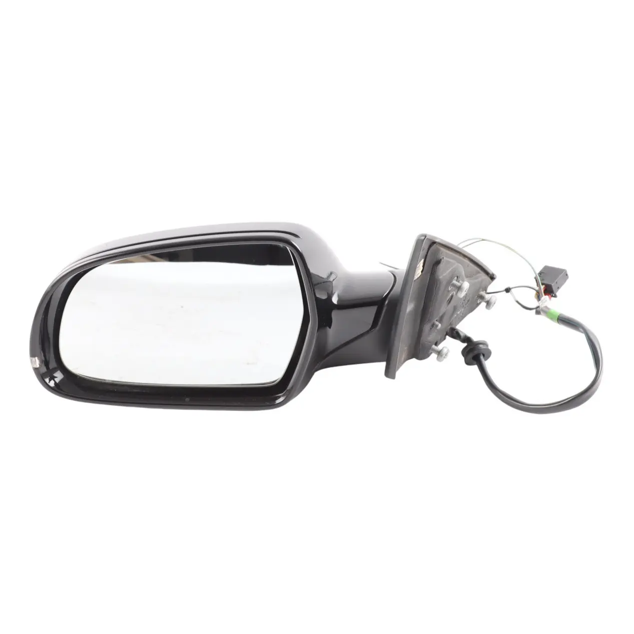 Audi A5 8T Wing Mirror Left Door N/S Outside Brilliant Black Metallic - Y9B