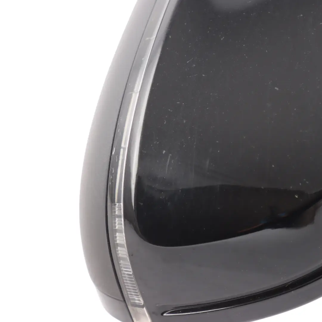 Wing Mirror Left Door N/S Outside Brilliant Black Metallic - Y9B to Audi A5 8T with Part number 8T8857409J Audi A5 8T Wing Mirror Left Door N/S Outside Brilliant Black Metallic - Y9B - SKU RHD-8T8857409J-BBL - Part number 8T8857409J