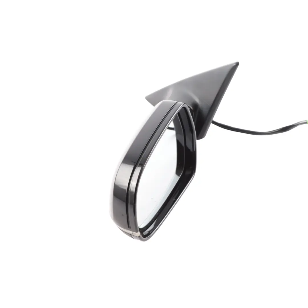 Audi A5 8T Wing Mirror Left Door N/S Outside Brilliant Black Metallic - Y9B - SKU RHD-8T8857409J-BBL - Part number 8T8857409J