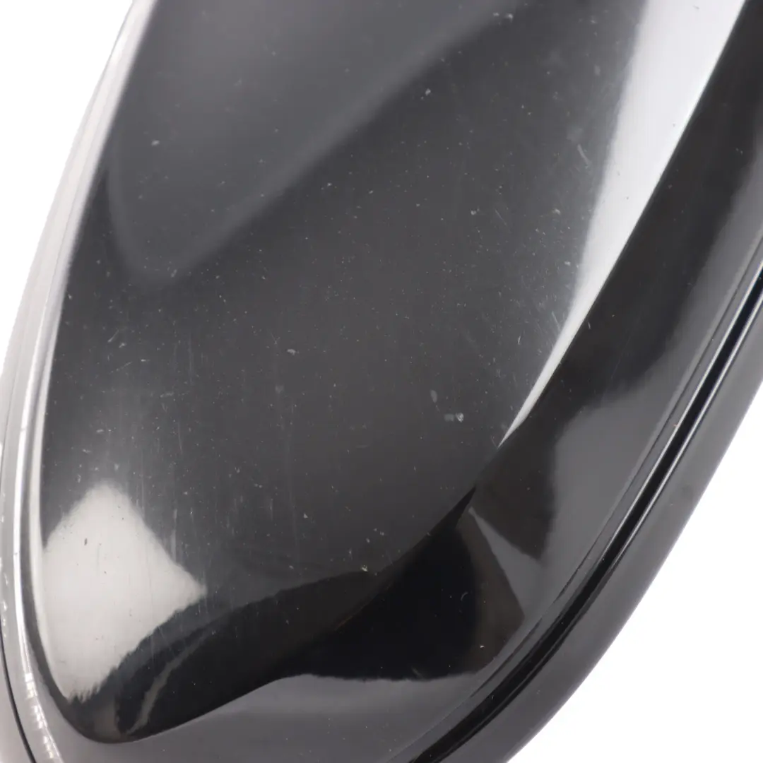 Audi A5 8T Wing Mirror Left Door N/S Outside Brilliant Black Metallic - Y9B - SKU RHD-8T8857409J-BBL - Part number 8T8857409J