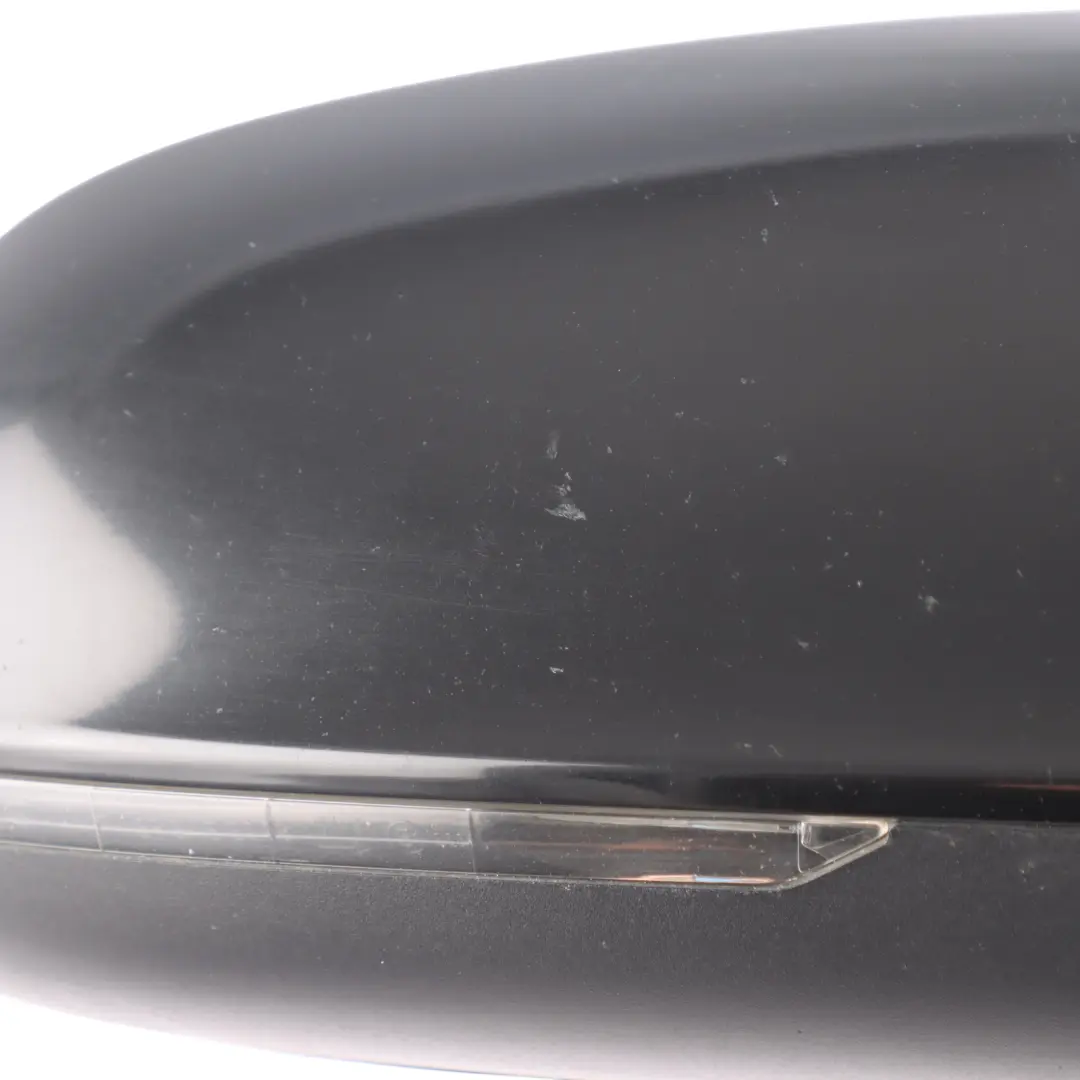 Audi A5 8T Wing Mirror Outside Right Door O/S Brilliant Black - Y9B - SKU RHD-8T8857410J-BBL - Part number 8T8857410J