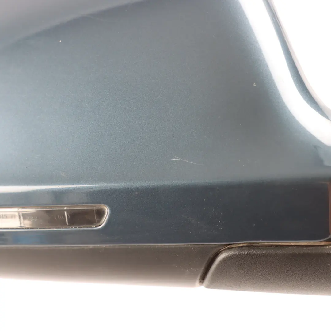 Audi Q3 8U Electric Wing Mirror Right O/S Utopia Blue Metallic - X5L - SKU RHD-8U2857410F-UBL - Part number 8U2857410F