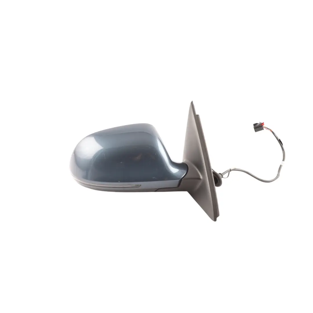 Audi Q3 8U Electric Wing Mirror Right O/S Utopia Blue Metallic - X5L - SKU RHD-8U2857410F-UBL - Part number 8U2857410F