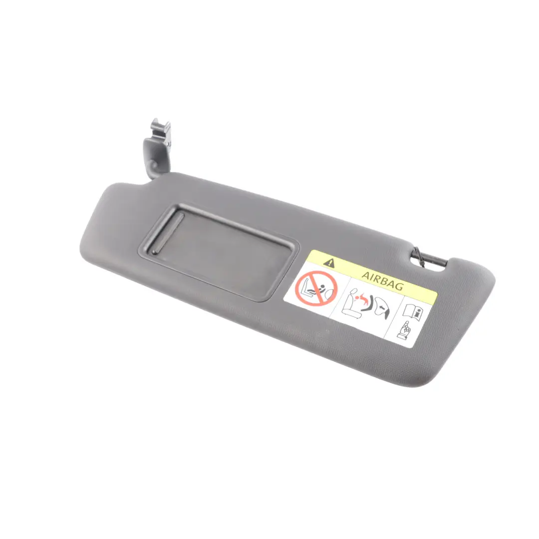 Sun Visor Sunvisor Mirror Panel Left N/S Black to Audi Q3 8U with Part number 8U2857551E Audi Q3 8U Sun Visor Sunvisor Mirror Panel Left N/S Black - SKU RHD-8U2857551E - Part number 8U2857551E