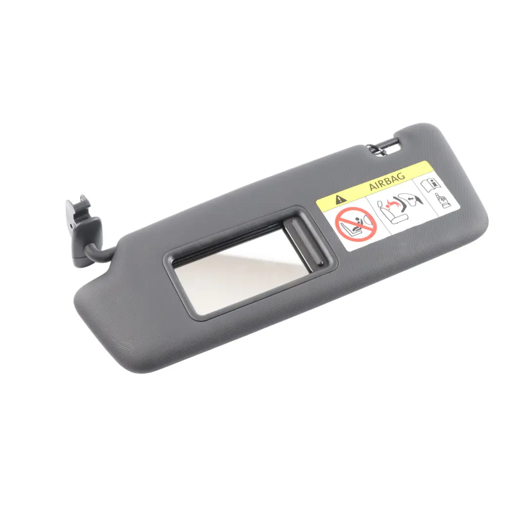 Sun Visor Sunvisor Mirror Panel Left N/S Black to Audi Q3 8U with Part number 8U2857551E Audi Q3 8U Sun Visor Sunvisor Mirror Panel Left N/S Black - SKU RHD-8U2857551E - Part number 8U2857551E