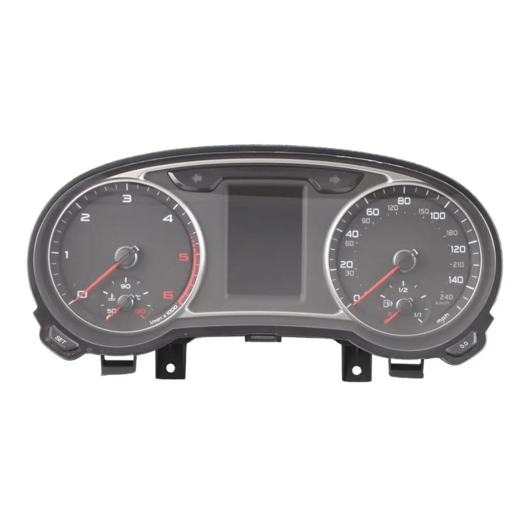 Instrument Cluster Speedometer Clocks Manual to Audi A1 8X Diesel with Part number 8X0920980H Audi A1 8X Diesel Instrument Cluster Speedometer Clocks Manual - SKU RHD-8X0920980H - Part number 8X0920980H