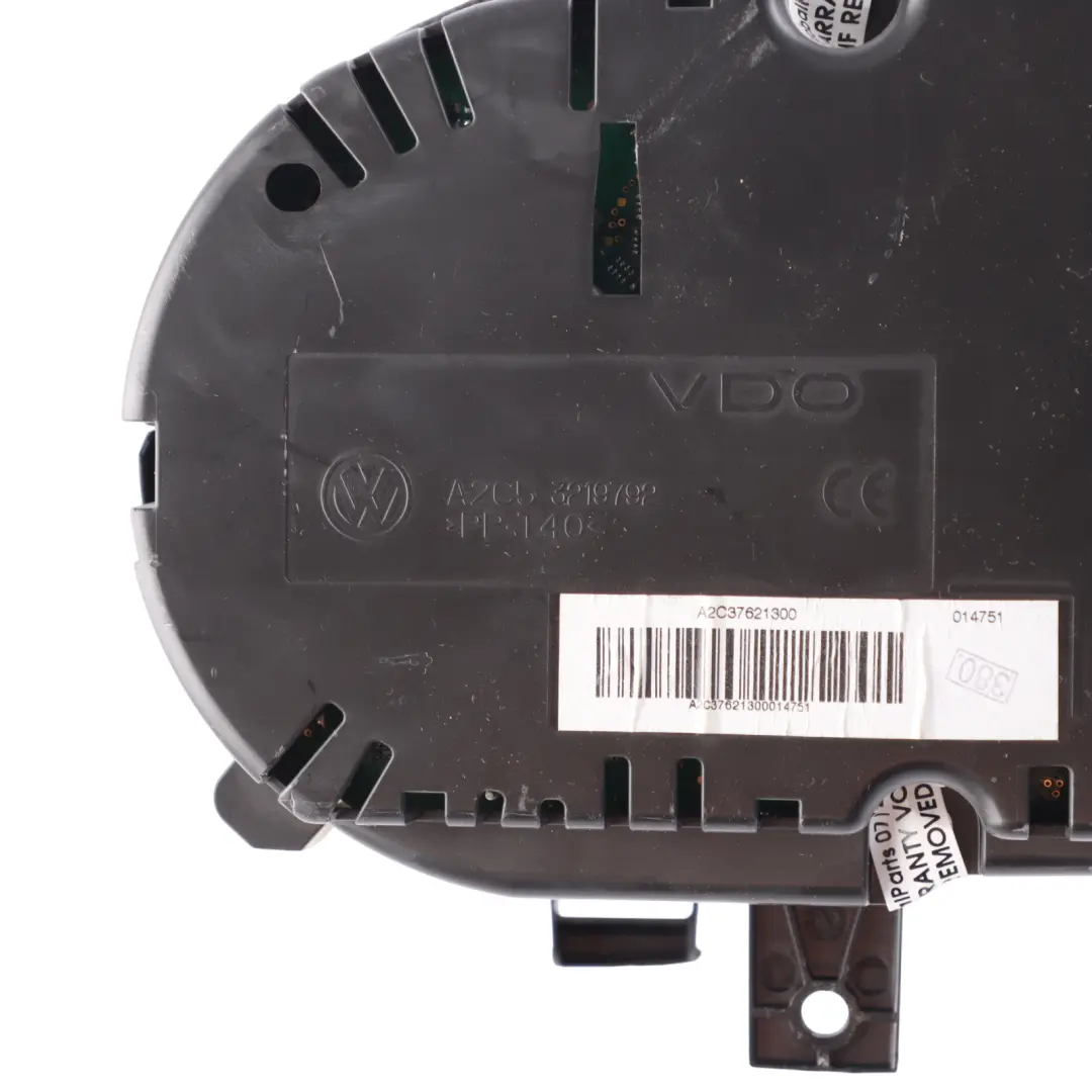 Instrument Cluster Speedometer Clocks Manual to Audi A1 8X Diesel with Part number 8X0920980H Audi A1 8X Diesel Instrument Cluster Speedometer Clocks Manual - SKU RHD-8X0920980H - Part number 8X0920980H