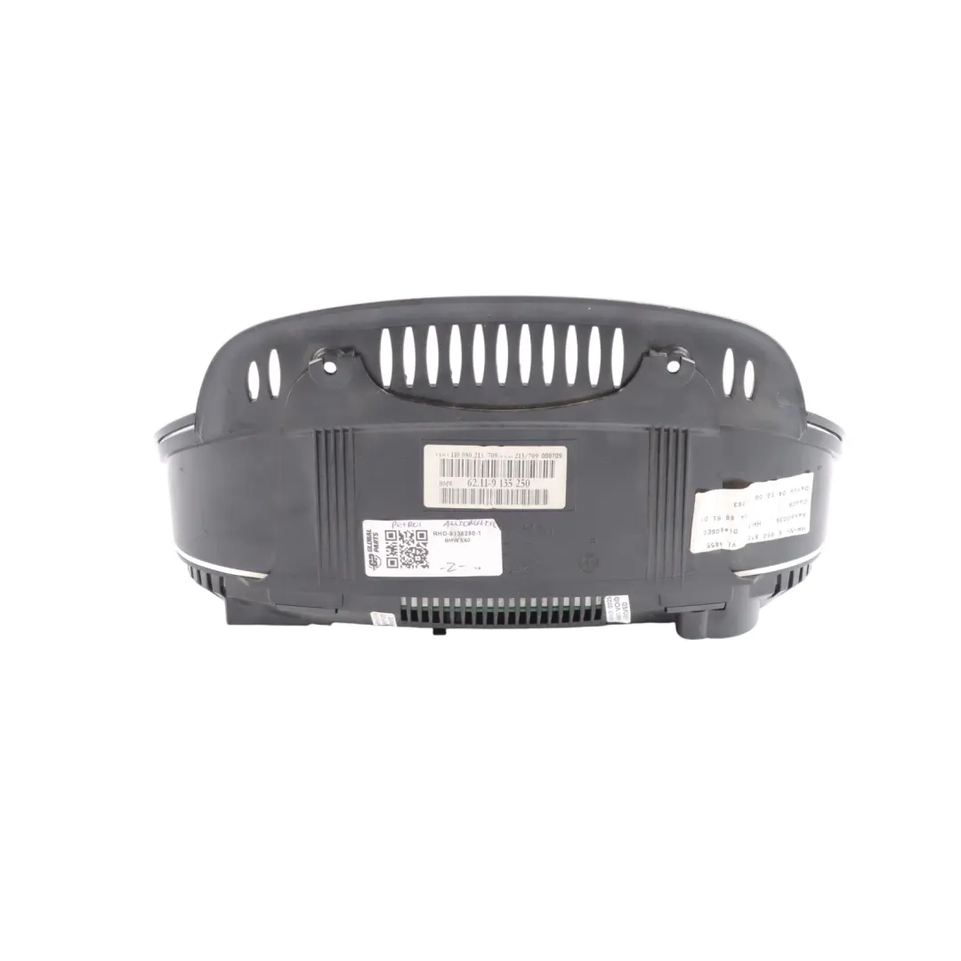 Instrument Cluster Speedo Clocks Automatic Petrol to BMW E60 E61 with Part number 9135250 BMW E60 E61 Instrument Cluster Speedo Clocks Automatic Petrol - SKU RHD-9135250-1 - Part number 9135250