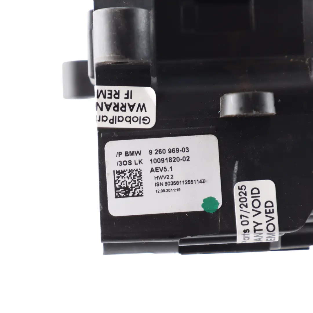 Gearshift Gear Selector Switch to BMW F20 F21 F30 F31 LCI with Part number 9260969 BMW F20 F21 F30 F31 LCI Gearshift Gear Selector Switch - SKU rhd-9260969 - Part number 9260969