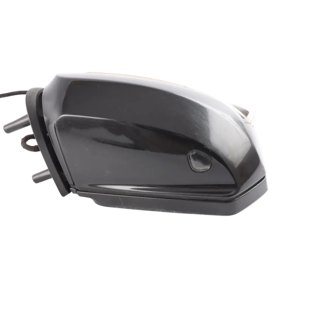 Mercedes W164 Wing Mirror Outside Left N/S Obsidian Black - 197 - SKU RHD-A1648102993-OB - Part number A1648102993