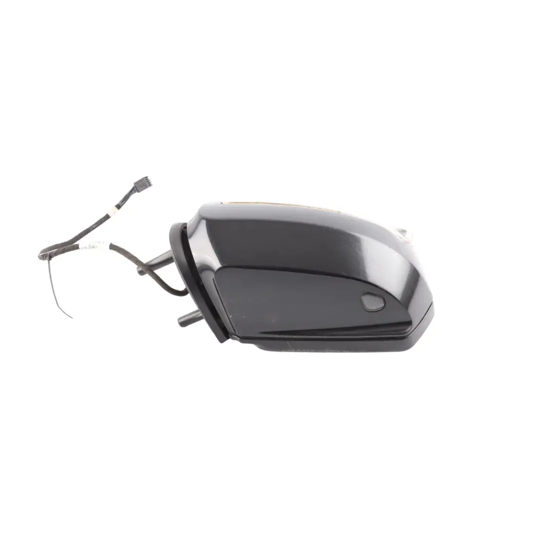 Mercedes W164 Wing Mirror Outside Left N/S Obsidian Black - 197 - SKU RHD-A1648102993-OB - Part number A1648102993
