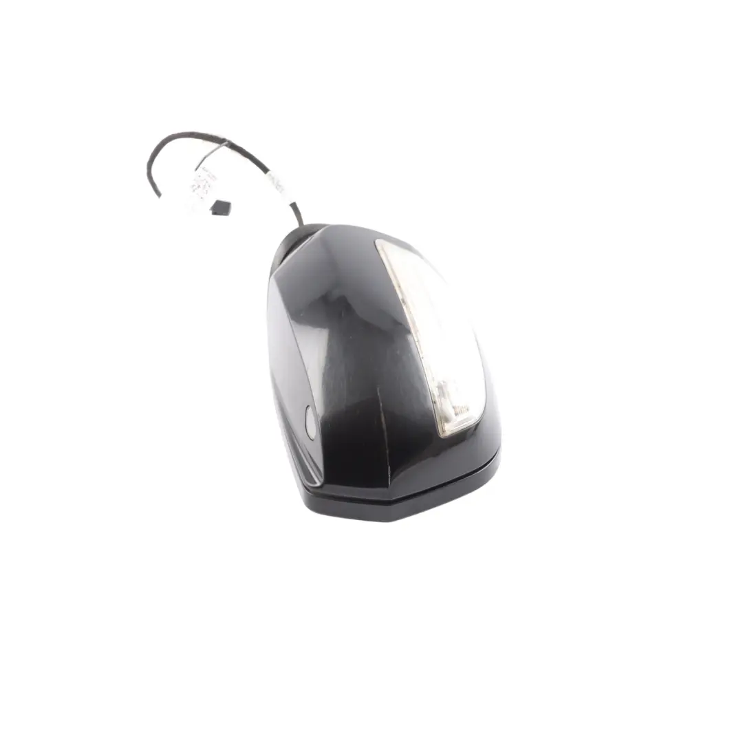 Mercedes W164 Wing Mirror Outside Left N/S Obsidian Black - 197 - SKU RHD-A1648102993-OB - Part number A1648102993