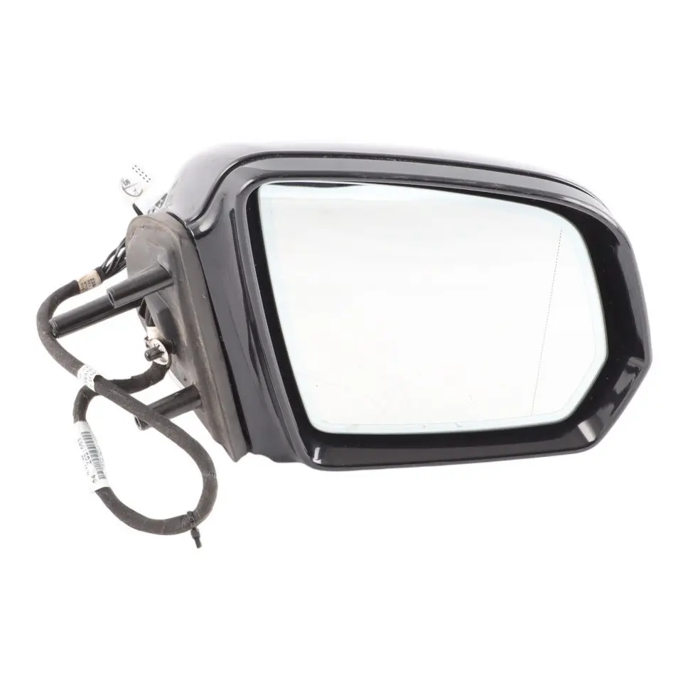 Wing Mirror Door Outside Right O/S Obsidian Black Metallic - 197 to Mercedes W176 with Part number A1648103293 Mercedes W176 Wing Mirror Door Outside Right O/S Obsidian Black Metallic - 197 - SKU RHD-A1648103293-OB - Part number A1648103293