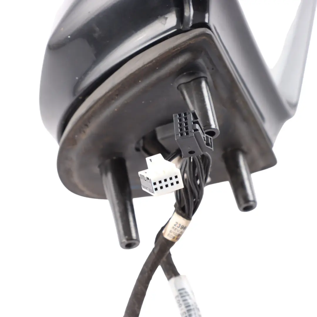 Wing Mirror Door Outside Right O/S Obsidian Black Metallic - 197 to Mercedes W176 with Part number A1648103293 Mercedes W176 Wing Mirror Door Outside Right O/S Obsidian Black Metallic - 197 - SKU RHD-A1648103293-OB - Part number A1648103293