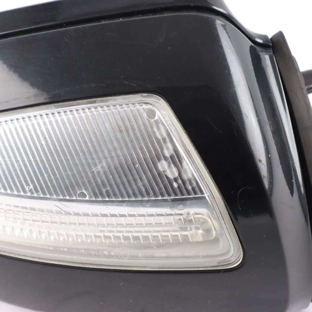 Wing Mirror Door Outside Right O/S Obsidian Black Metallic - 197 to Mercedes W176 with Part number A1648103293 Mercedes W176 Wing Mirror Door Outside Right O/S Obsidian Black Metallic - 197 - SKU RHD-A1648103293-OB - Part number A1648103293