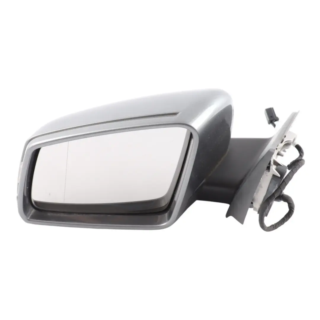 Wing Mirror Door Left N/S Outside Mountain Grey Metallic 787 to Mercedes W176 with Part number A1768100176 Mercedes W176 Wing Mirror Door Left N/S Outside Mountain Grey Metallic 787 - SKU RHD-A1768100176-MG1 - Part number A1768100176