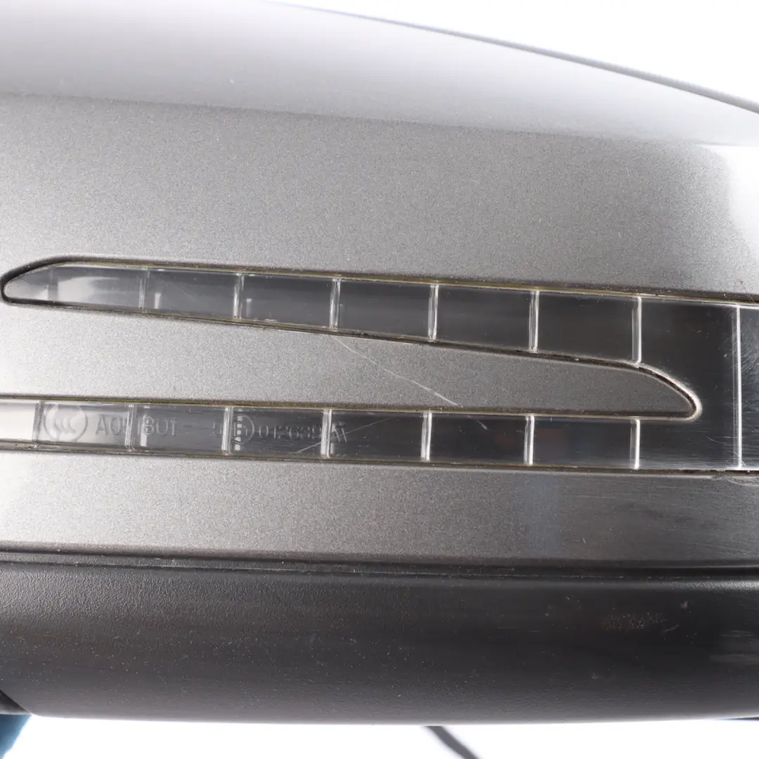 Wing Mirror Door Left N/S Outside Mountain Grey Metallic 787 to Mercedes W176 with Part number A1768100176 Mercedes W176 Wing Mirror Door Left N/S Outside Mountain Grey Metallic 787 - SKU RHD-A1768100176-MG1 - Part number A1768100176