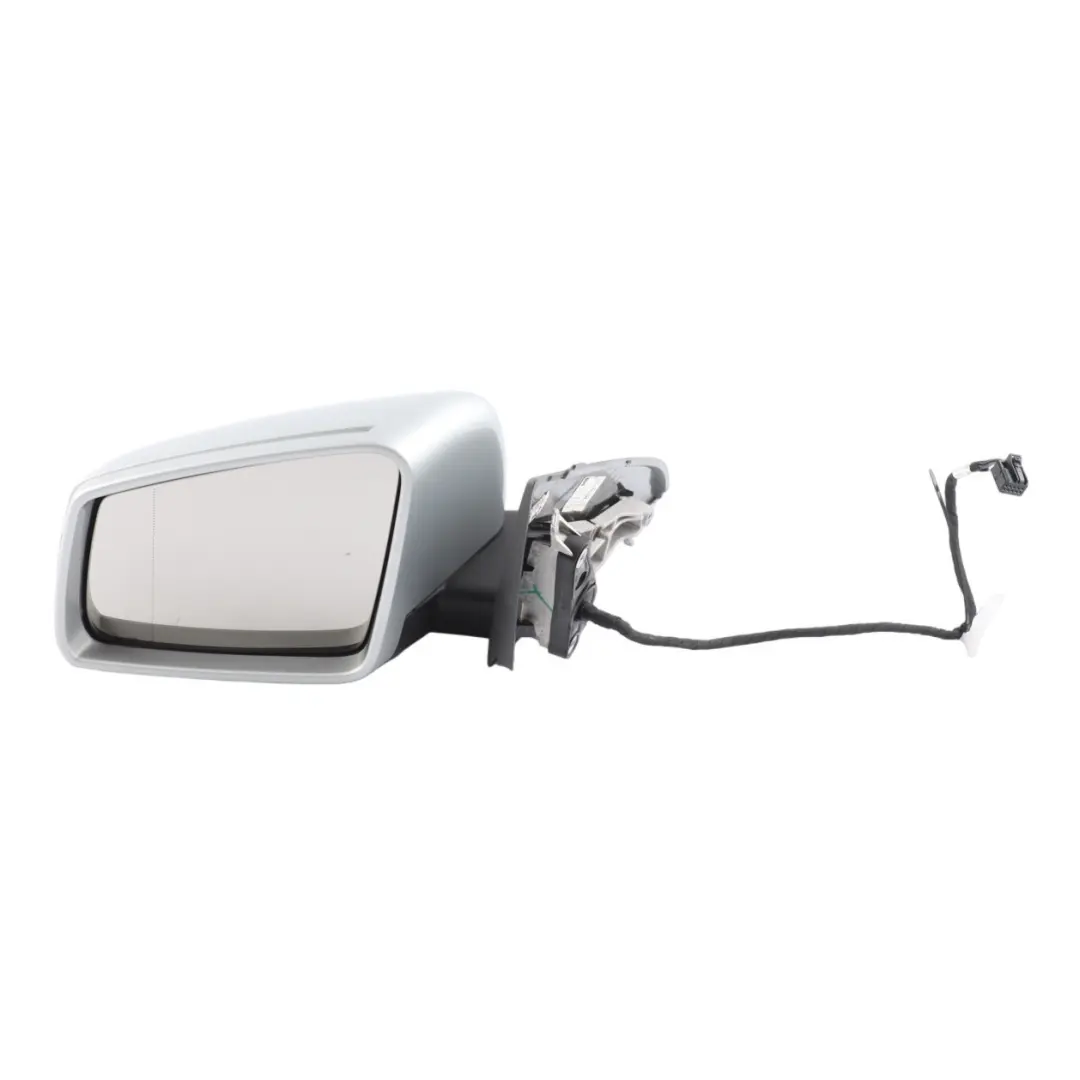 Mercedes W176 Wing Mirror Door Left N/S Outside Polar Silver Metallic - 761 - SKU RHD-A1768100176-PLS - Part number A1768100176