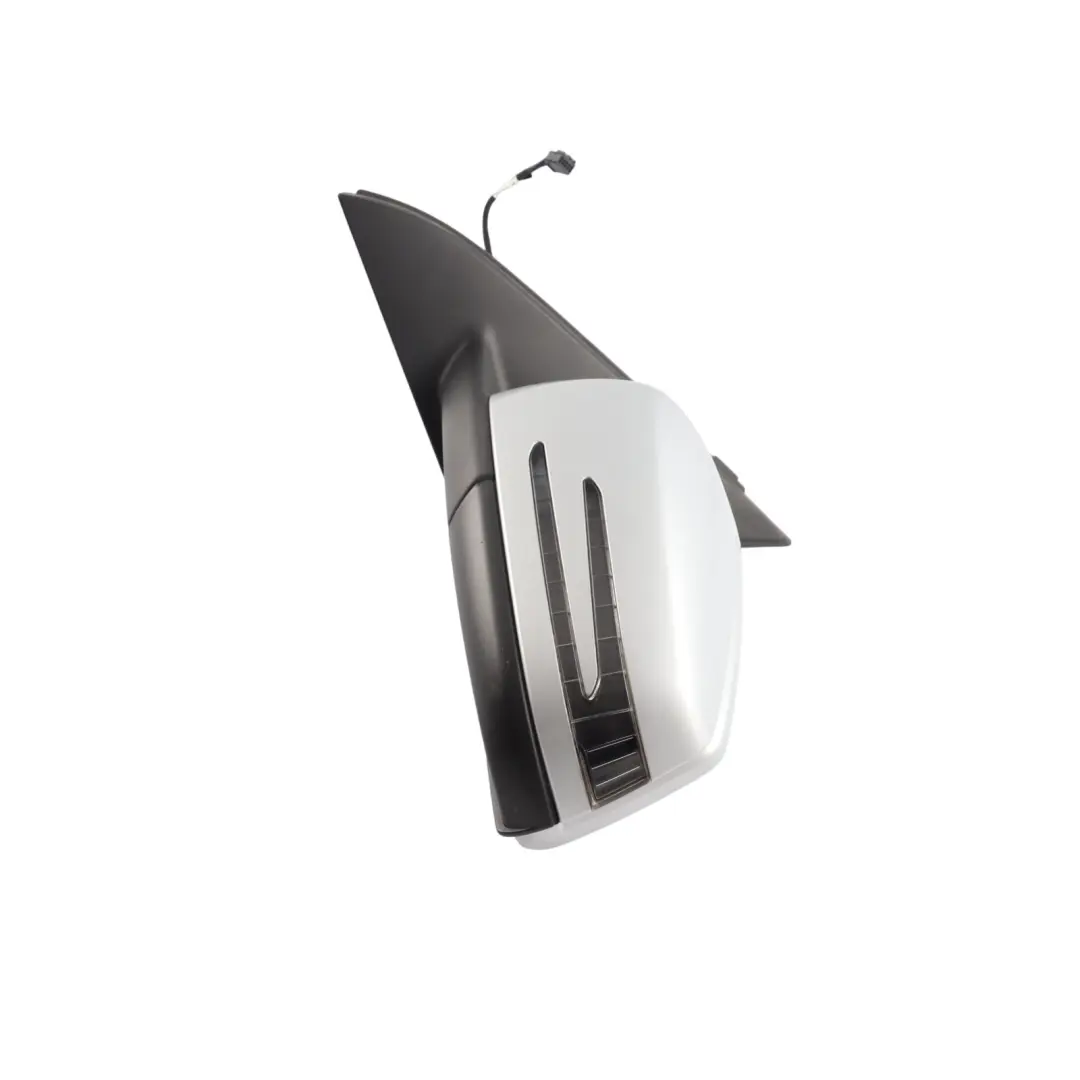 Mercedes W176 Wing Mirror Door Left N/S Outside Polar Silver Metallic - 761 - SKU RHD-A1768100176-PLS - Part number A1768100176